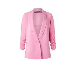 NEW IRIS SETLAKWE boyfriend rushed sleeve jacket in rose blush